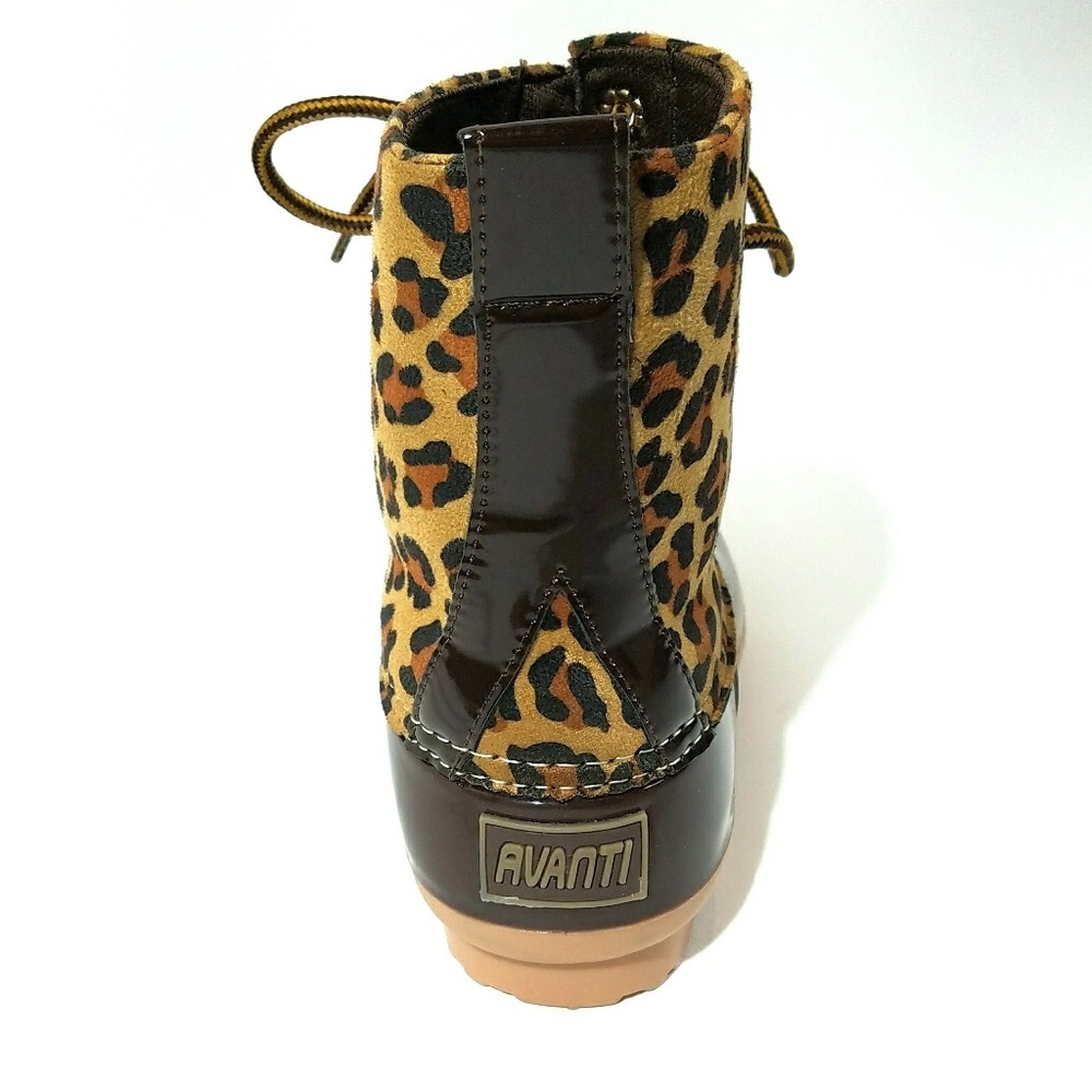 Avanti Rosetta Duck Boots Animal Print - Picture 3 of 4
